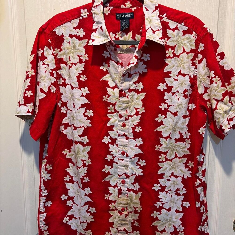 Cherokee Men's Red Shirt